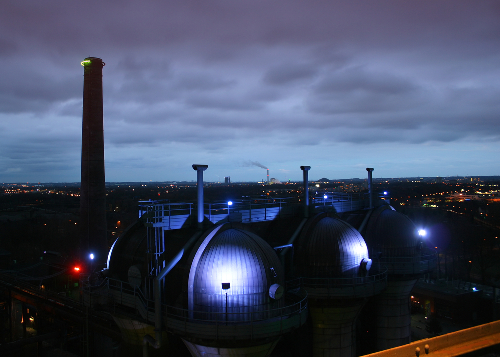 Ballonfahrt im Ruhrgebiet