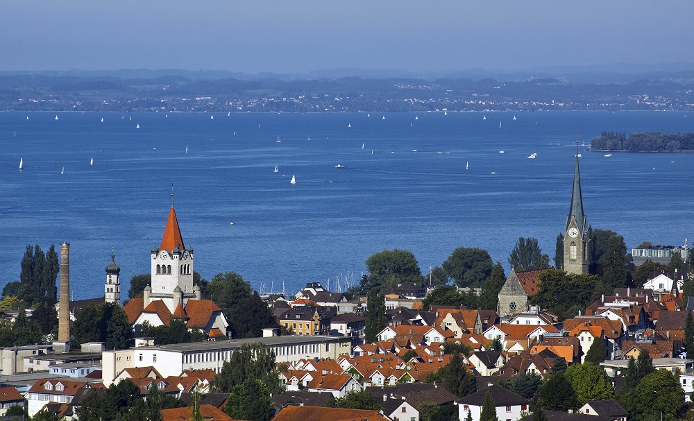 Ballonfahrt am Bodensee