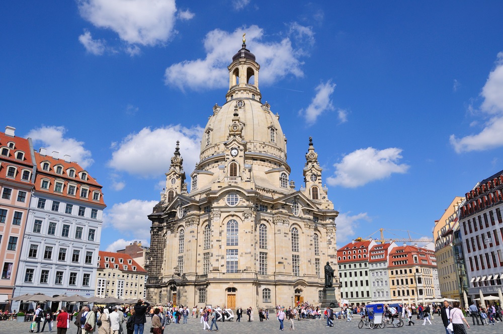 Ballonfahrt in Dresden