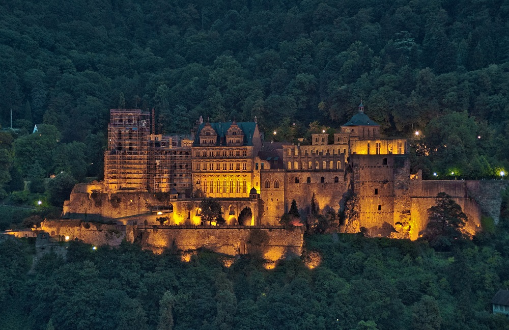 Ballonfahrt zum Schloss Heidelberg