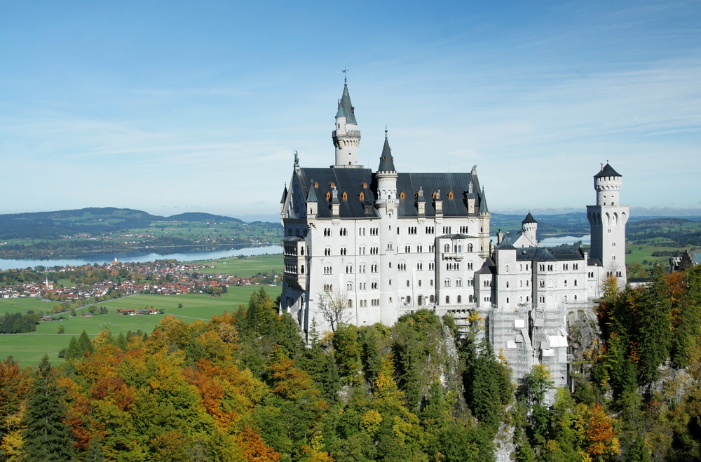 Ballonfahrt zum Schloss Neuschwanstein